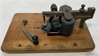 Vintage telegraph key