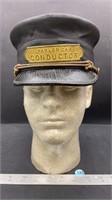 Parlour Car Conductor Hat with Display Head