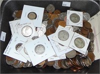 Approx. $19.85 in Canadian Coins: $3.40 in Silver
