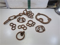 Antique Cast Iron Chain Spreaders