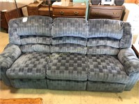 Reclining couch and matching loveseat (used)