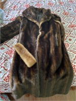 Terry Lewis Ladies Faux Fur Top Coat