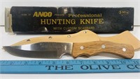 Vintage Anco Stainless Steel Hunting Knife