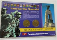 Canadian 1 Dollar Coin Set-1987,1994