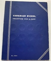 Canadian Nickel Coin Set-1922-1960