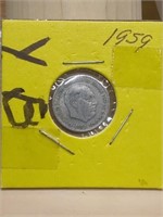 1959 foreign coin