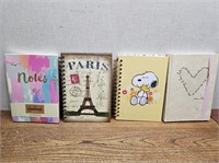 NEW 4 Various NOTE Books