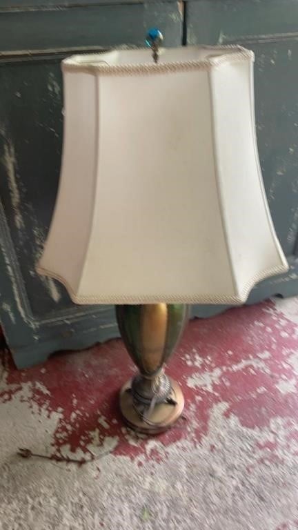Vintage table lamp - 36 inches h.