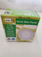 STRAK 4 IN SLIM PANEL LED LIGHT