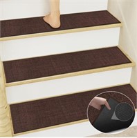 GOYLSER Non Slip Carpet Stair Treads with Rubber