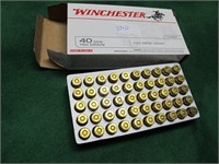 50 ROUNDS WINCHESTER 40 CAL 180 GRAIN