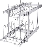 Mecete Pull out Cabinet Base Organizer Pull-Out