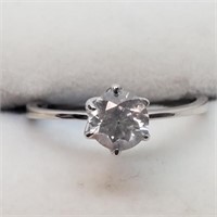 Certified 10K Diamond(H, I3, 0.75ct) Ring