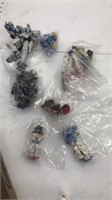 Gundam figures and parts lot