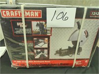 Brand new Craftsman 14" abrasive chop saw