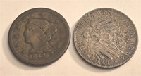 1844 & 1904 Coin