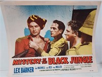 Movie Advertisement, Mystery of the Black Jungle