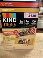 Kind minis gluten free flavored bars