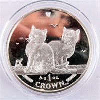 Coin Isle Of Man 2003 .999 Crown