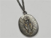 Sterling Silver Catholic Necklace