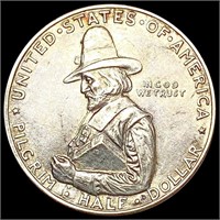 1920 Pilgrim Half Dollar CLOSELY UNCIRCULATED