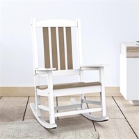 OTSUN Outdoor Rocking Chair  High Back  Resistant