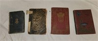 4 Antique Books