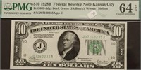 PMG MS64 EPQ 1928 FEDERAL RESERVE NOTE