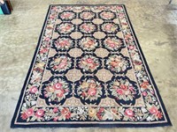 Floral 5 FT x 8 FT Area Rug