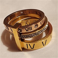 ROMAN NUMERAL RING