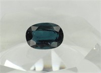 13.90CT NATURAL BLUE PARAIBA TOURMALINE OVAL CUT