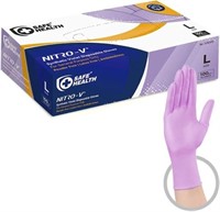 SAFE HEALTH NITRO-V Nitrile Gloves  Medium