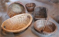 lot of 5 baskets. Buyer must take everything.