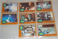 Lot of 8 1977 Topps Star Wars Ser 5 Orange cards