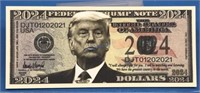 Donald Trump 2024 Dollars Novelty Note