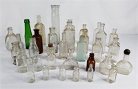 Glass Bottles Vintage Assortment