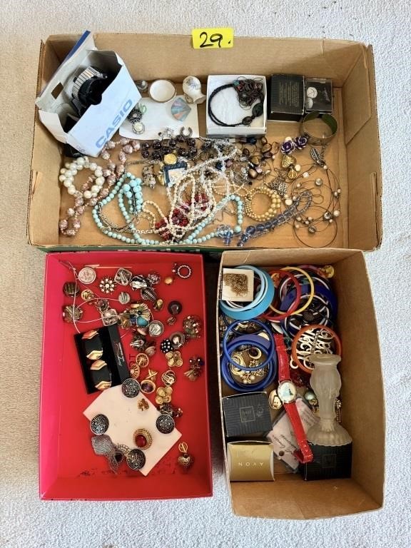 Mixed Costume Jewelry, Watches & Misc Smalls Lot