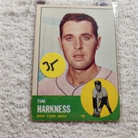 1963 Topps Tim Harkness