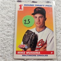 1991 Score Rookie Mike Mussina