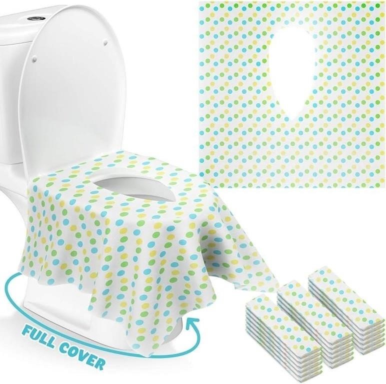 GIMARS 18PACK Disposable Toilet Seat Covers