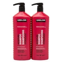2-Pk Kirkland Signature Shampoo, 1L