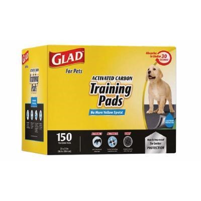 Glad for Pets Black Charcoal Puppy Pads  Puppy Pot