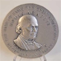 Louis Agassiz Great American Silver Medal