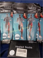 Heated socks new, all day comfort shoe insoles