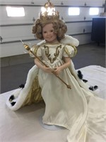 Shirley Temple queen doll