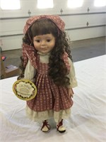 Crown Valentina porcelain doll