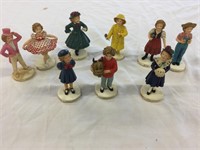 Monthly Shirley Temple figurines