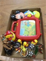 Miscellaneous toys, Mickey Mouse, Scooby Doo,