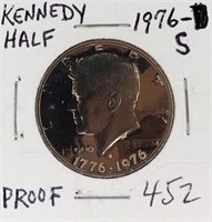 1976S  Kennedy Half Proof
