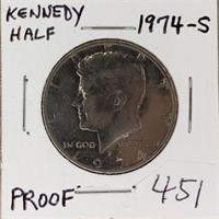 1974S Kennedy Half Proof